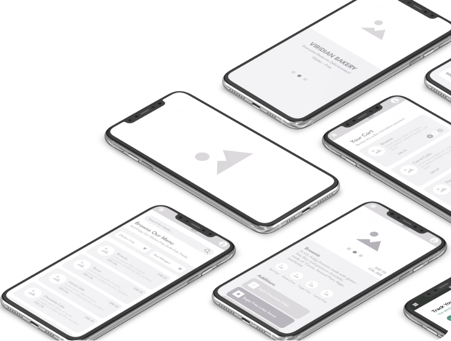 Mid-fidelity Wireframes